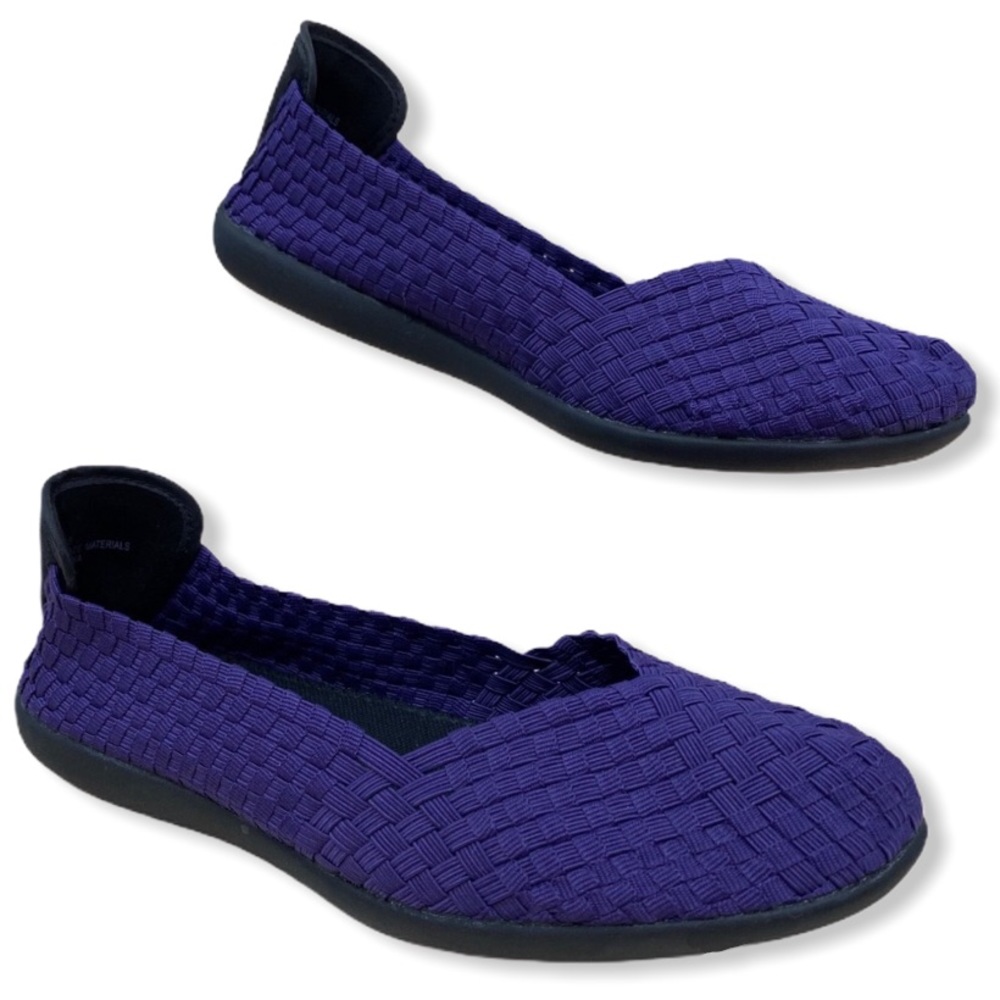 STEVEN by Steve Madden "Criss" Purple Yoga Flats